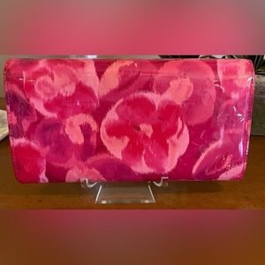 Louis Vuitton Monogram Vernis Porte Feuille Sarah Ikat Flower